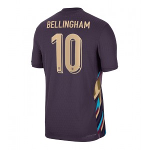 Fotbalové Dres Anglie Jude Bellingham #10 Venkovní Oblečení ME 2024 Krátký Rukáv